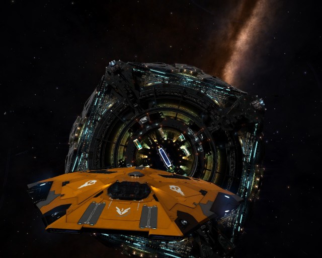 Departing Lave for the galactic core. A 50k light-years round trip. I won't see another Coriolis station for a little while.