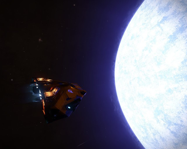 Source 2, the big blue star companion of the black hole. Also: the petrol station at the centre of the galaxy.